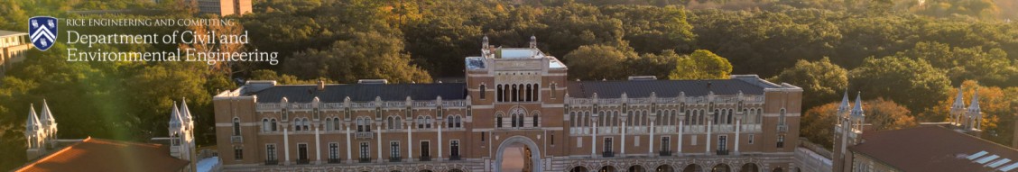 Rice University Civil and Environmental Engineering cover image