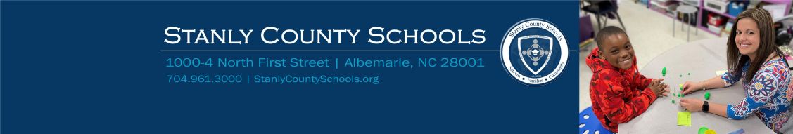 STANLY COUNTY SCHOOLS cover image