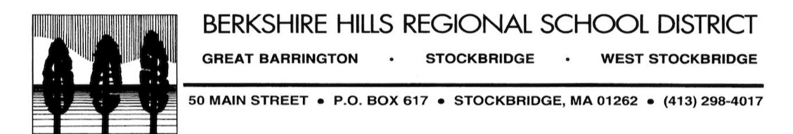 Berkshire Hills Regional School District cover image