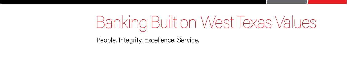 West Texas National Bank cover image