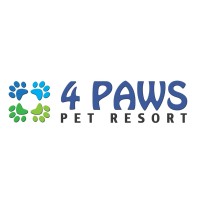 4 Paws Pet Resort logo
