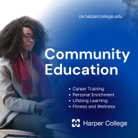 Harper College Community Education logo