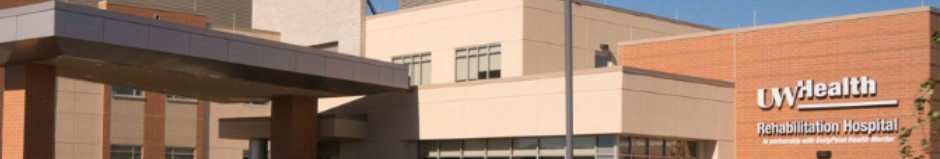 UW Health Rehabilitation Hospital cover image