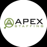 Apex Staffing "We Build Teams" logo