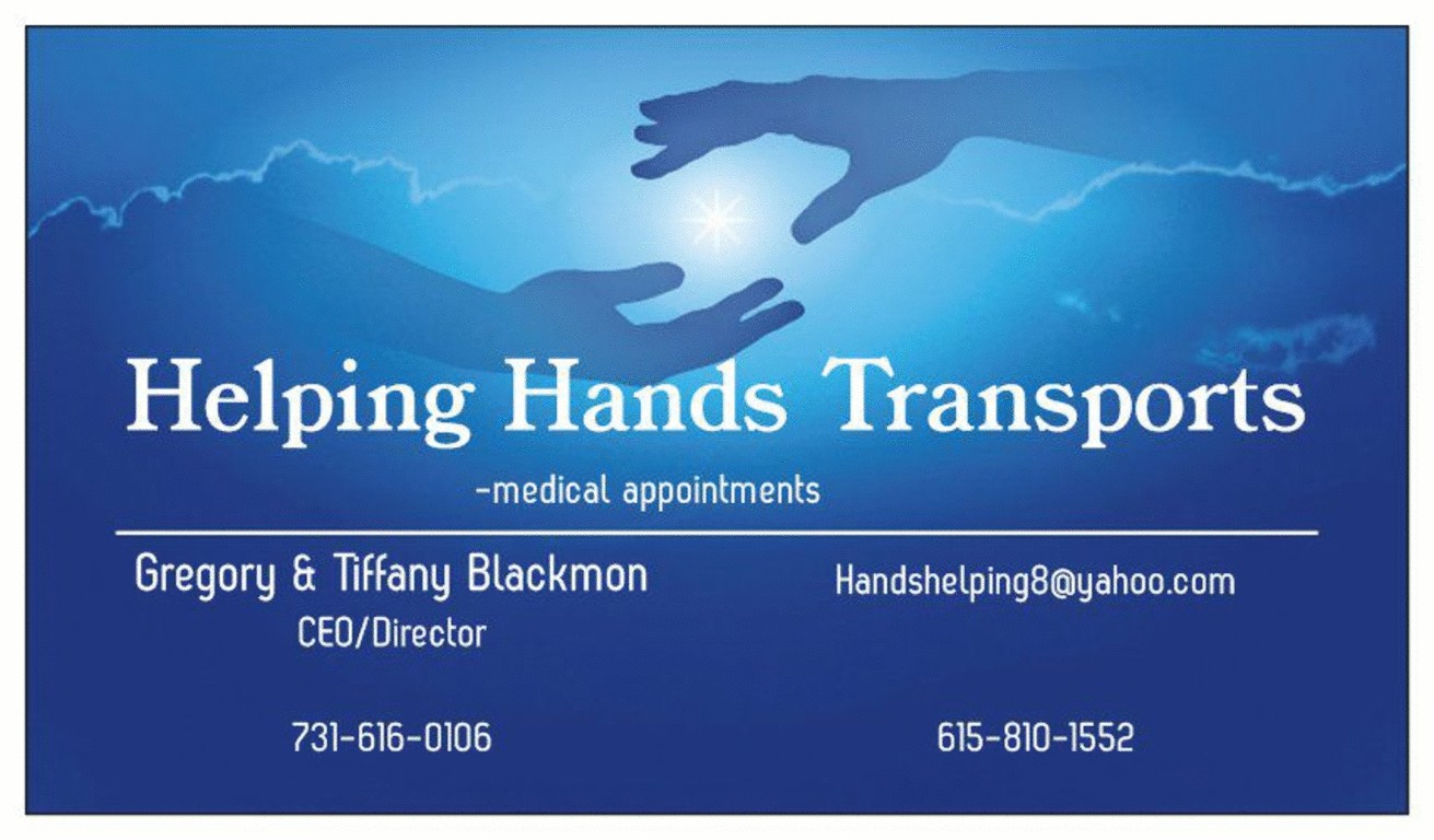 HELPING HANDS TRANSPORT LLC cover image