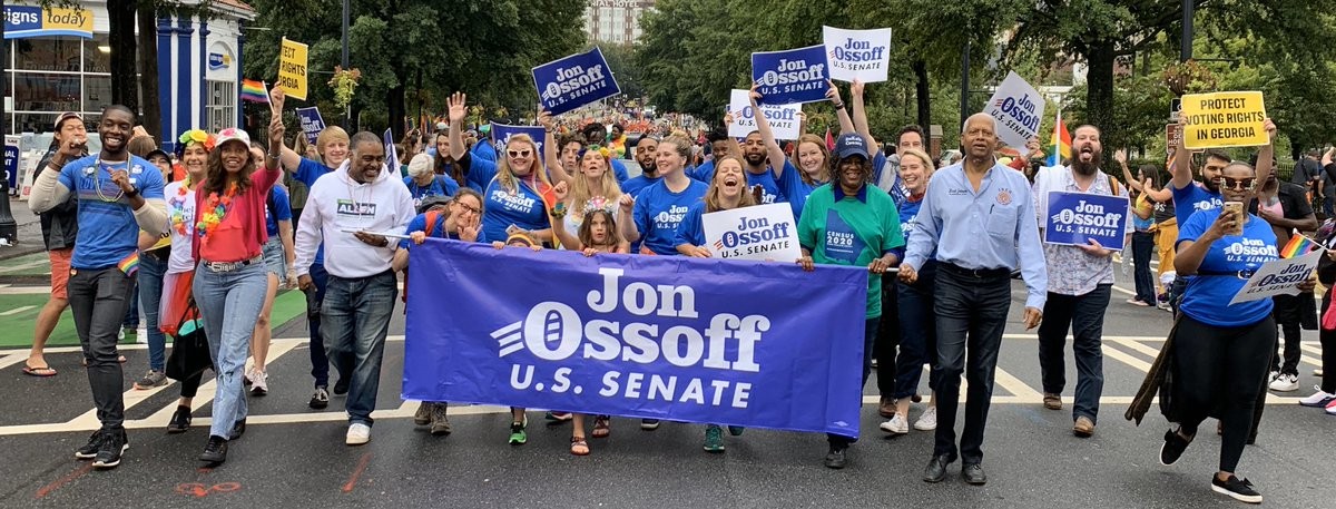 Jon Ossoff for U.S. Senate cover image