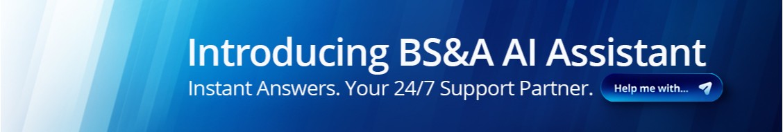 BS&A Software cover image